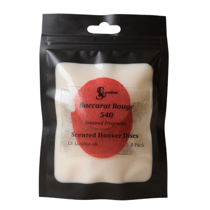 Baccarat Rouge 540 Inspired Scented Vacuum Hoover Discs
