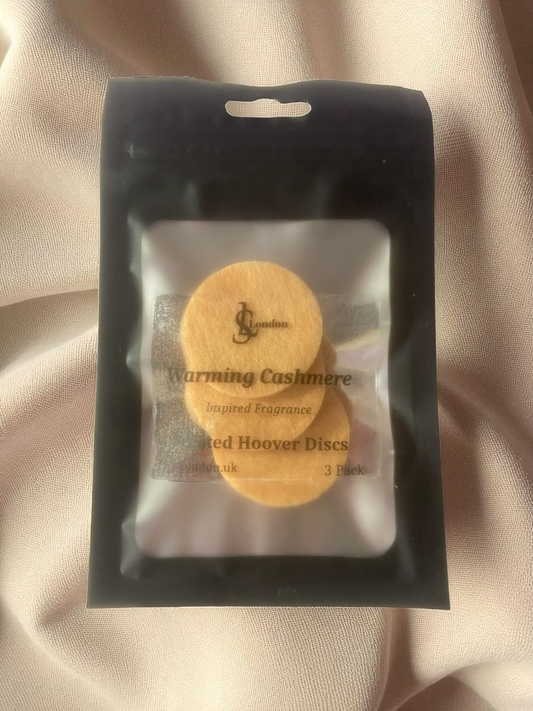Warming Cashmere Scented Vacuum Hoover Discs