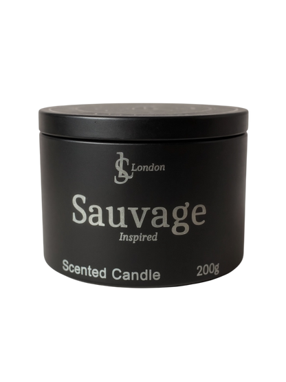 All Male Luxury Designer Inspired Scented Candle Tins 200g Quick Select