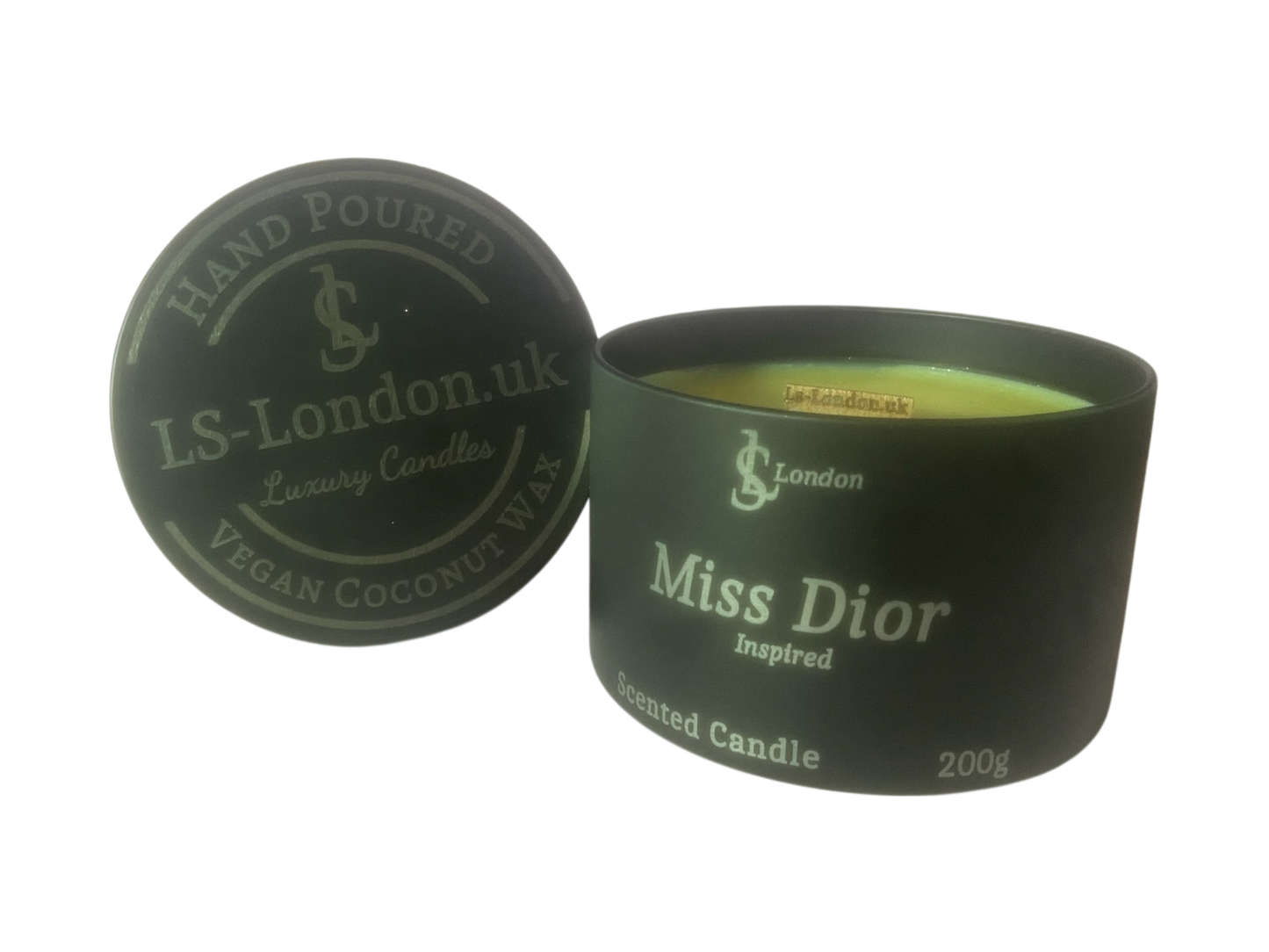Miss Dior Inspired Luxury Scented Candle Tin 200g