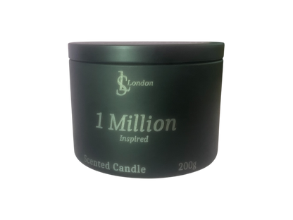 All Male Luxury Designer Inspired Scented Candle Tins 200g Quick Select