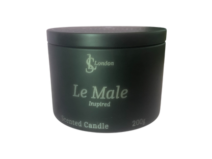 All Male Luxury Designer Inspired Scented Candle Tins 200g Quick Select