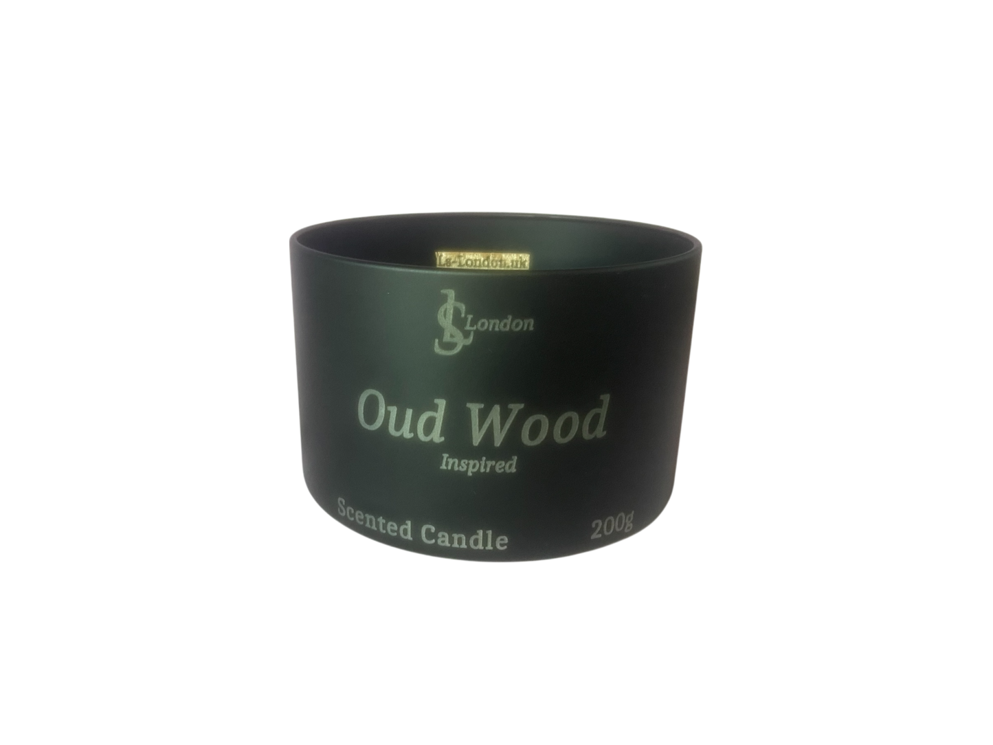 Oud Wood Luxury Scented Candle Tin 200g
