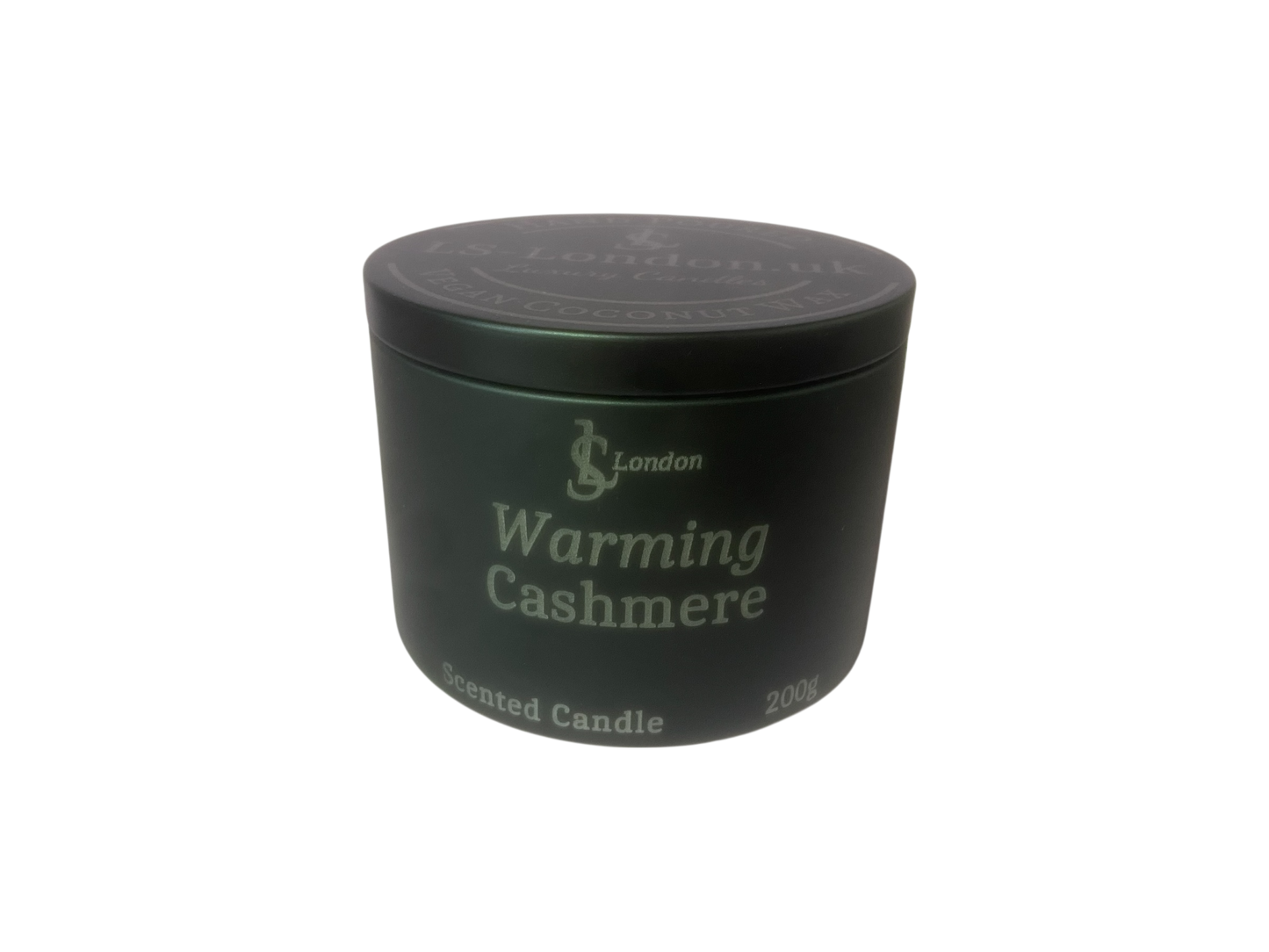 Warming Cashmere Luxury Scented Candle Tin 200g