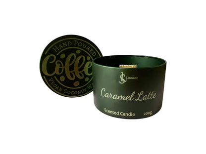 Caramel Latte Luxury Scented Candle Tin 200g
