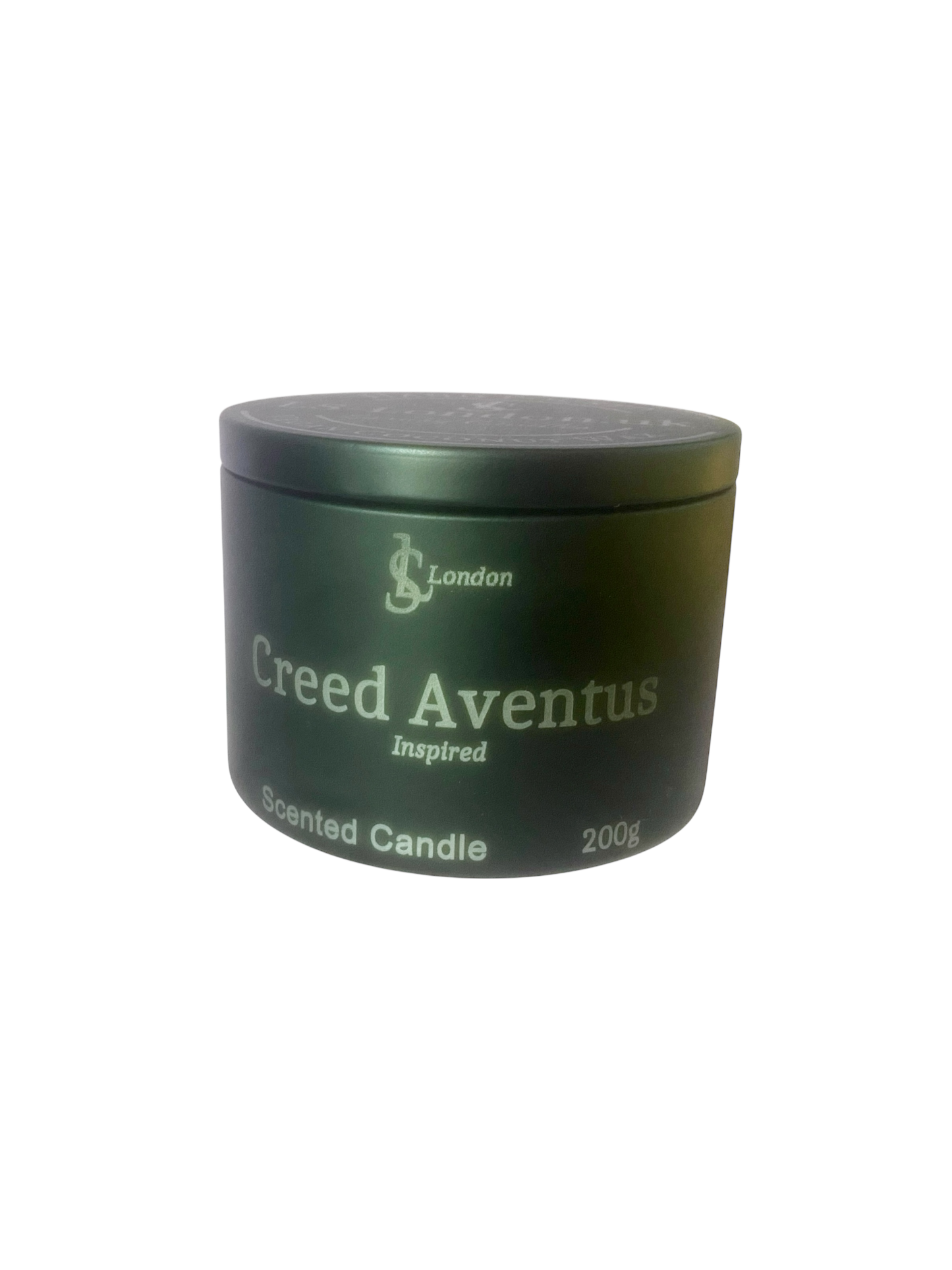 Creed Aventus Inspired Luxury Scented Candle Tin 200g
