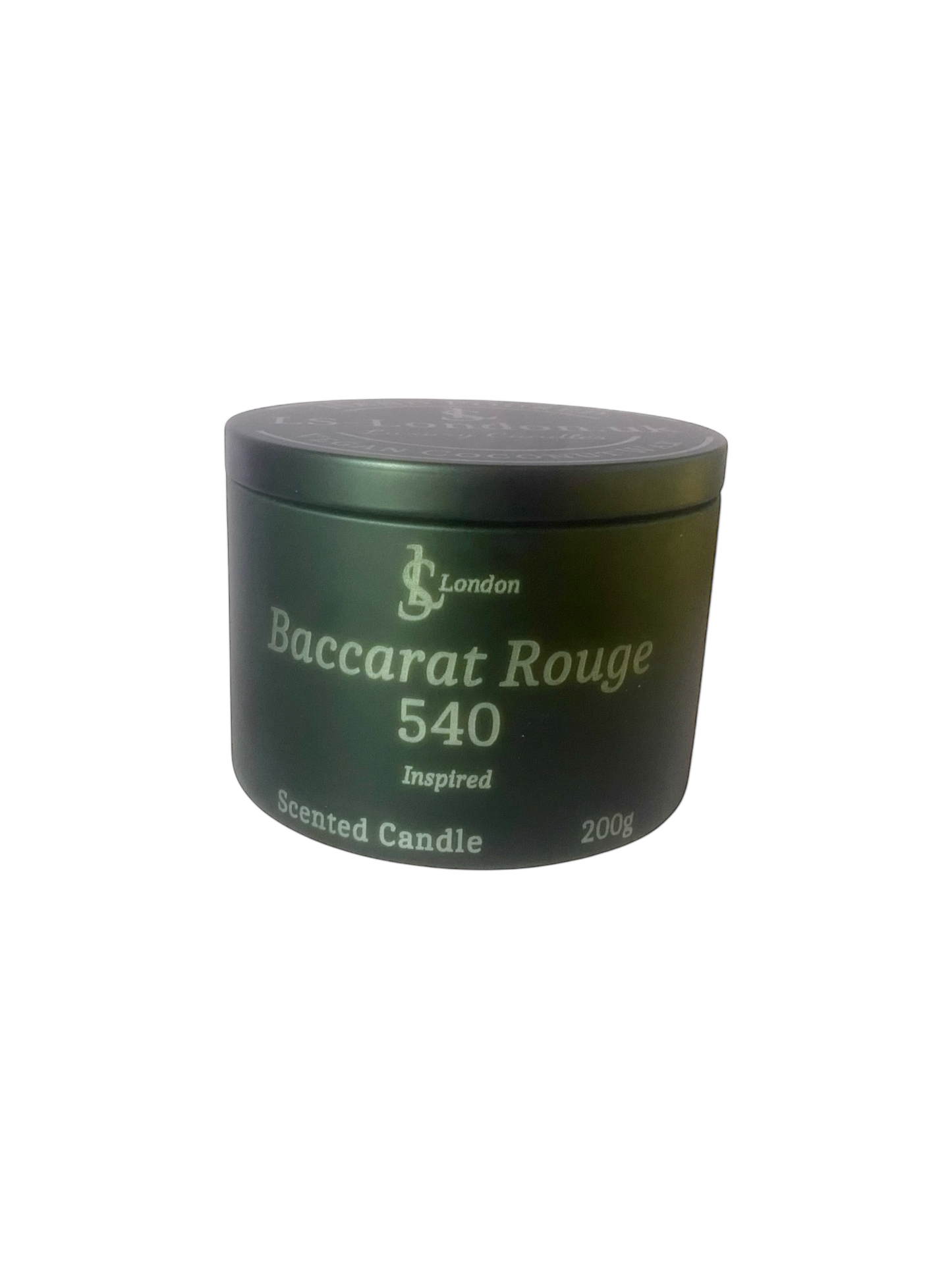 Baccarat Rouge 540 Inspired Luxury Scented Candle Tin 200g