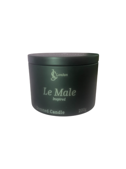 Jean Paul Gaultier Le Male Inspired Luxury Scented Candle Tin 200g