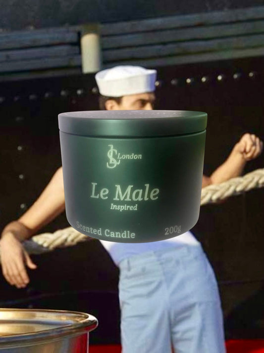 Jean Paul Gaultier Le Male Inspired Luxury Scented Candle Tin 200g