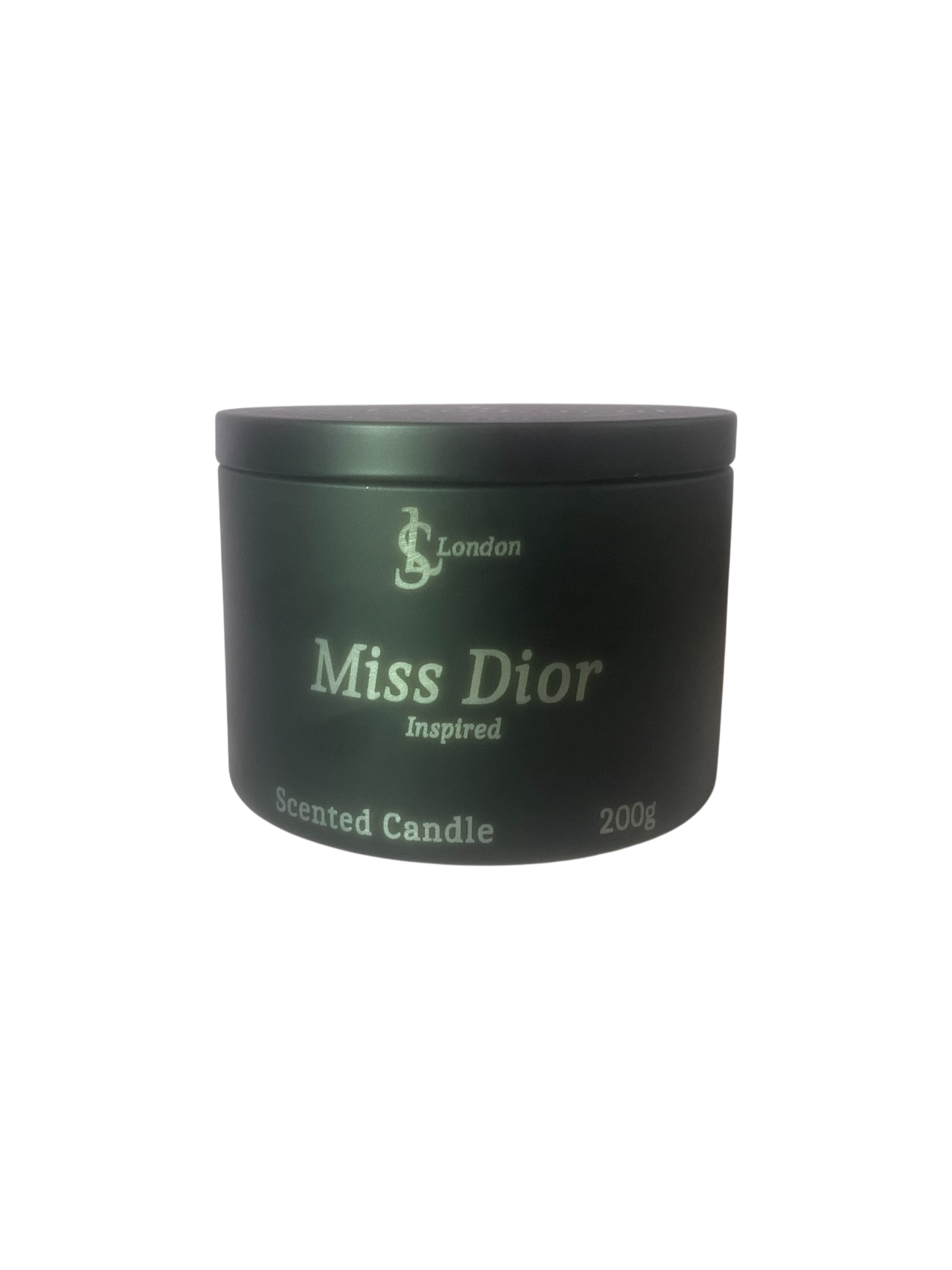 Miss Dior Inspired Luxury Scented Candle Tin 200g