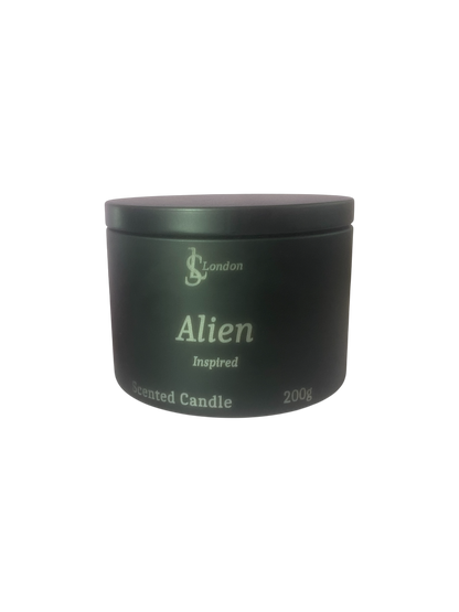 Alien Inspired Luxury Scented Candle Tin 200g