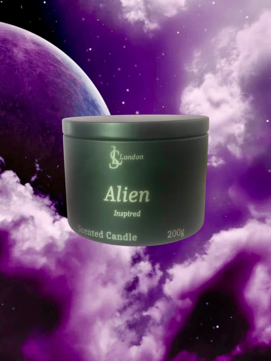 Alien Inspired Luxury Scented Candle Tin 200g