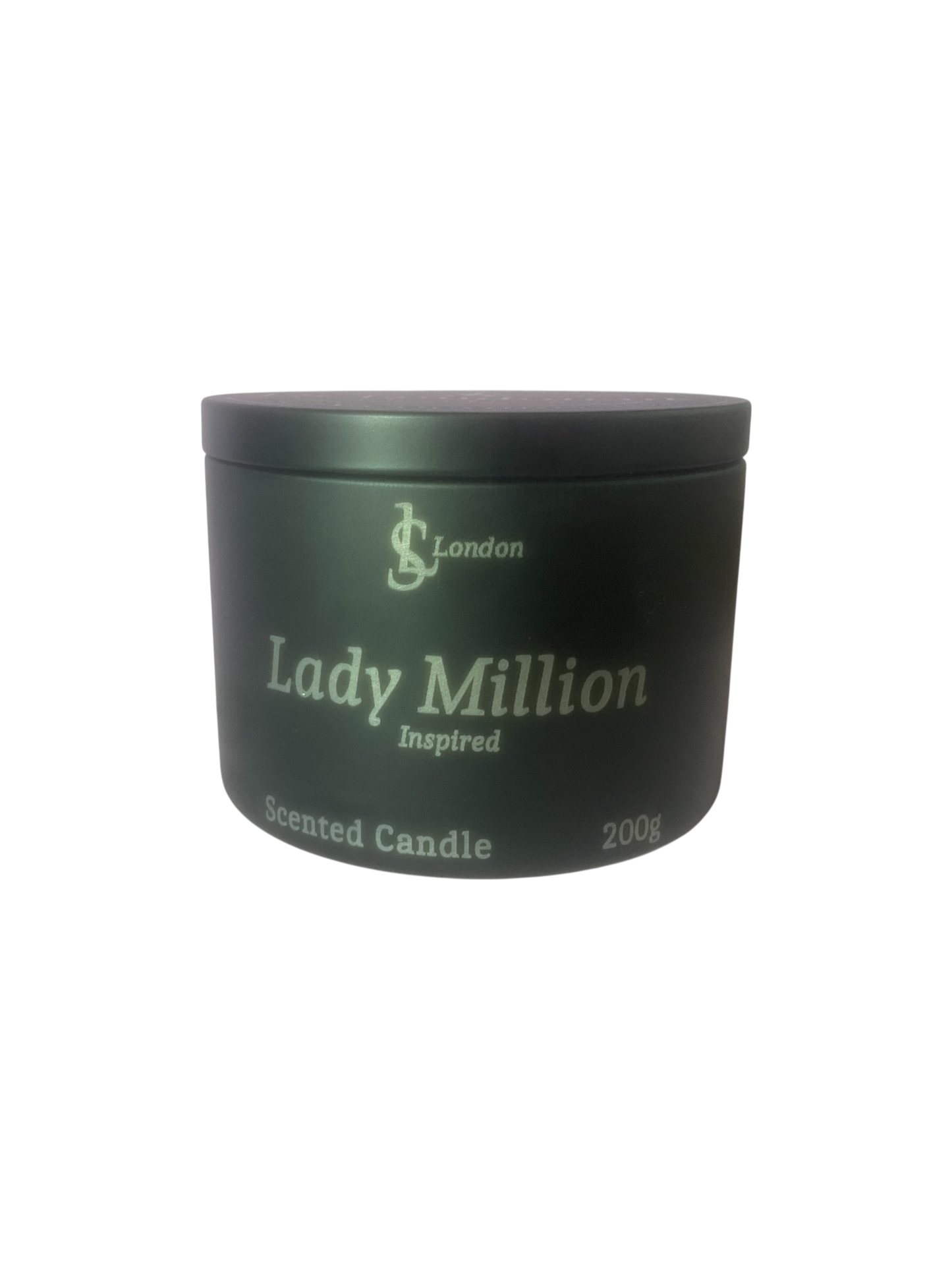 Lady Million Inspired Luxury Scented Candle Tin 200g