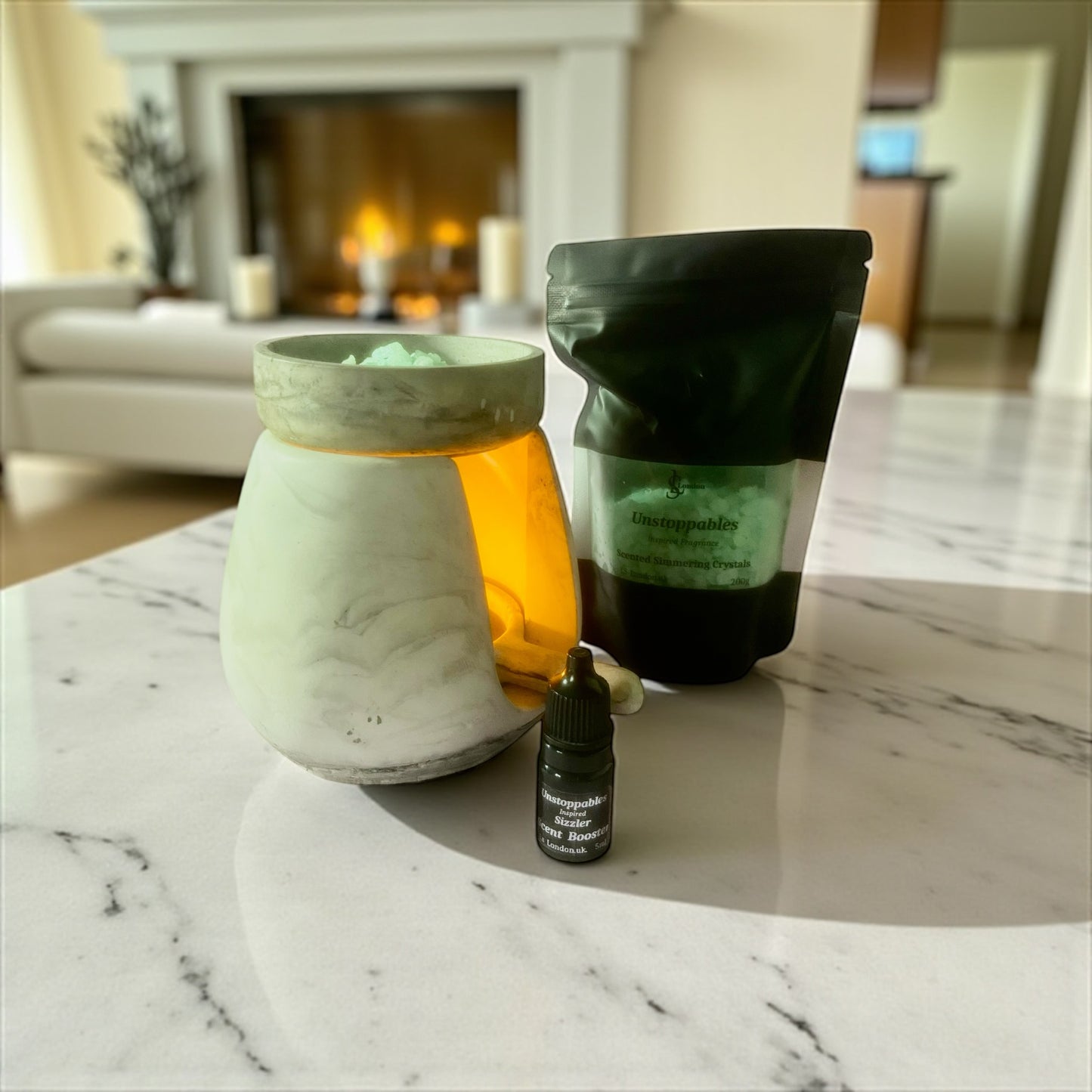 Fresh Unstoppables, Inspired Scented Simmering Crystals (Sizzlers)