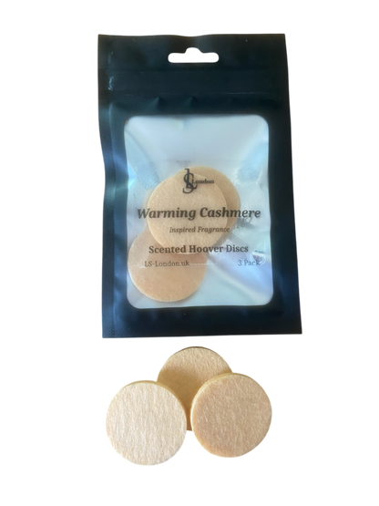 Warming Cashmere Scented Vacuum Hoover Discs