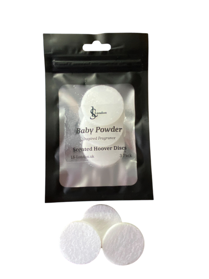 Baby Powder Scented Vacuum Hoover Discs