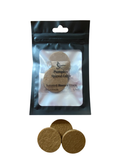 Pumpkin Spiced Latte Scented Vacuum Hoover Discs