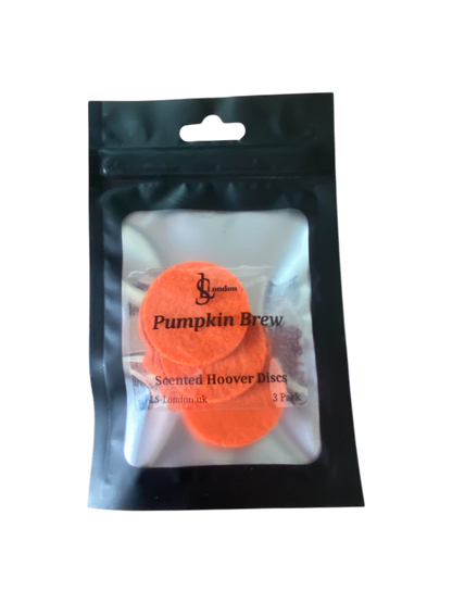 Pumpkin Brew Scented Vacuum Hoover Discs