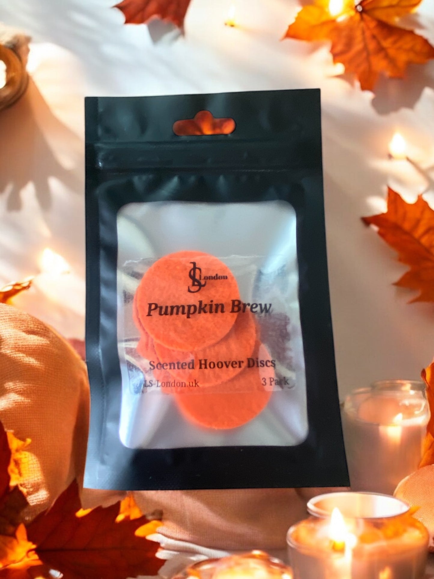 Pumpkin Brew Scented Vacuum Hoover Discs