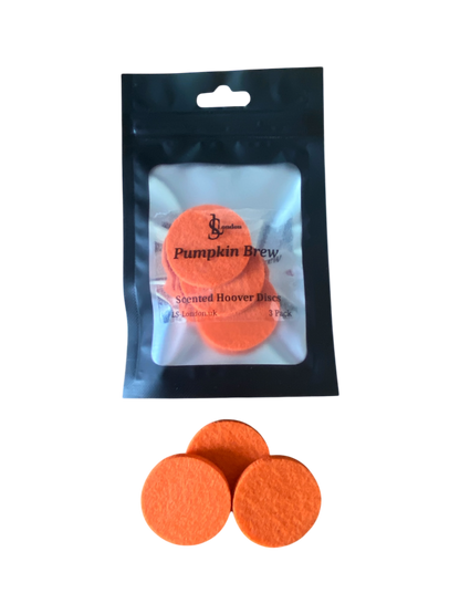 Pumpkin Brew Scented Vacuum Hoover Discs