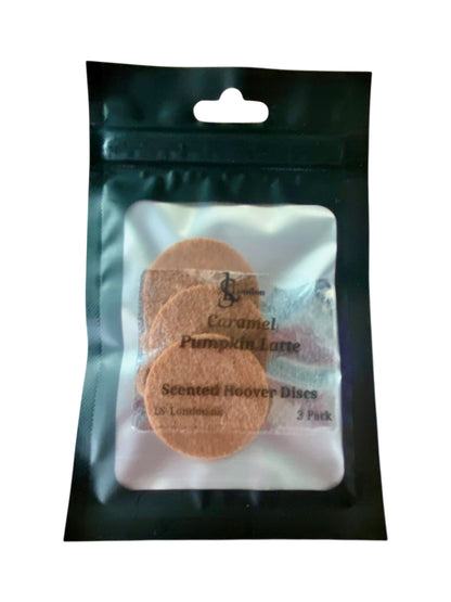 Caramel Pumpkin Latte Scented Vacuum Hoover Discs