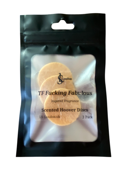 Tom Ford Fucking Fabulous Inspired Scented Vacuum Hoover Discs