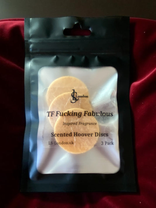 Tom Ford Fucking Fabulous Inspired Scented Vacuum Hoover Discs