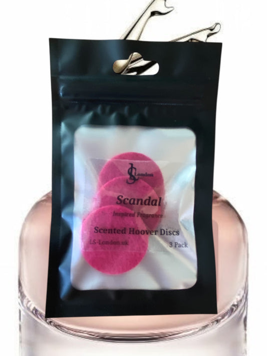 Scandal Inspired Scented Vacuum Hoover Discs
