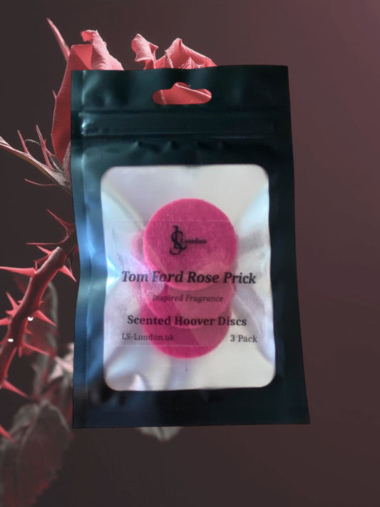 Tom Ford Rose Prick Inspired Scented Vacuum Hoover Discs