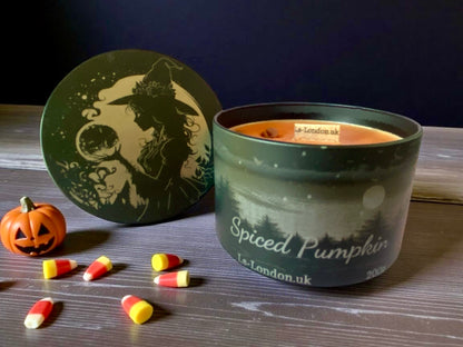Spiced Pumpkin Scented Limited Edition Halloween Container Candle 200g