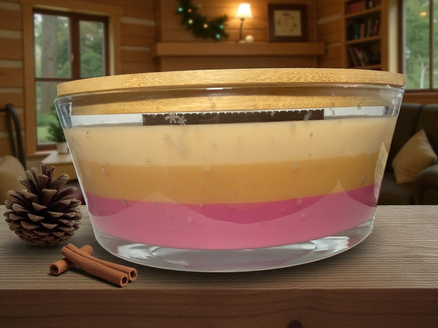 Create Your Own Christmas Trilogy Ellipse Candle 520g