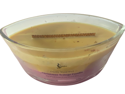 Create Your Own Christmas Trilogy Ellipse Candle 520g