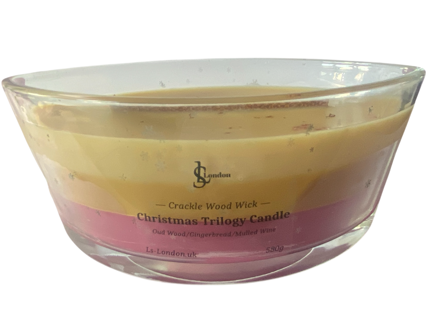 Create Your Own Christmas Trilogy Ellipse Candle 520g