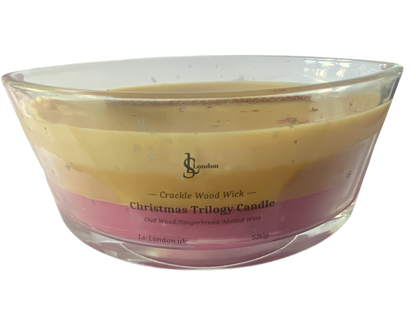 Create Your Own Christmas Trilogy Ellipse Candle 520g