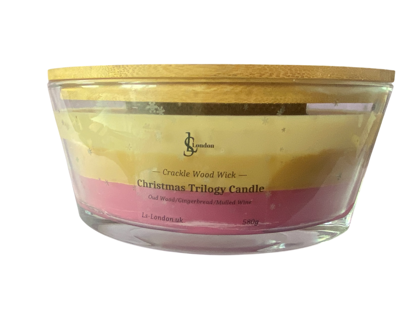 Create Your Own Christmas Trilogy Ellipse Candle 520g