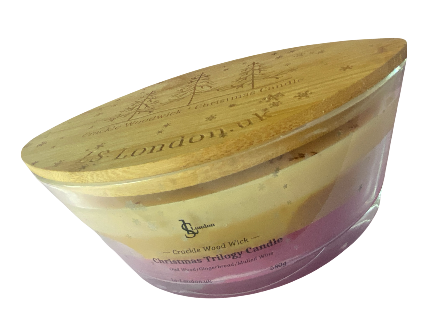 Create Your Own Christmas Trilogy Ellipse Candle 520g