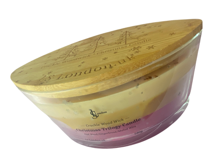 Create Your Own Christmas Trilogy Ellipse Candle 520g