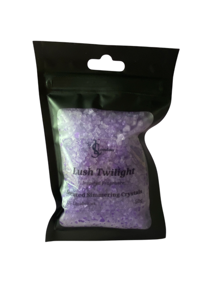 Lush Twilight Inspired, Scented Simmering Crystals (Sizzlers)