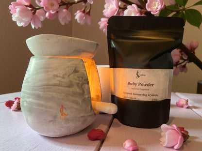 Baby Powder, Scented Simmering Crystals (Sizzlers)