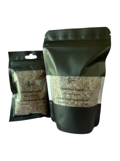 Hazelnut Latte, Scented Simmering Crystals (Sizzlers)
