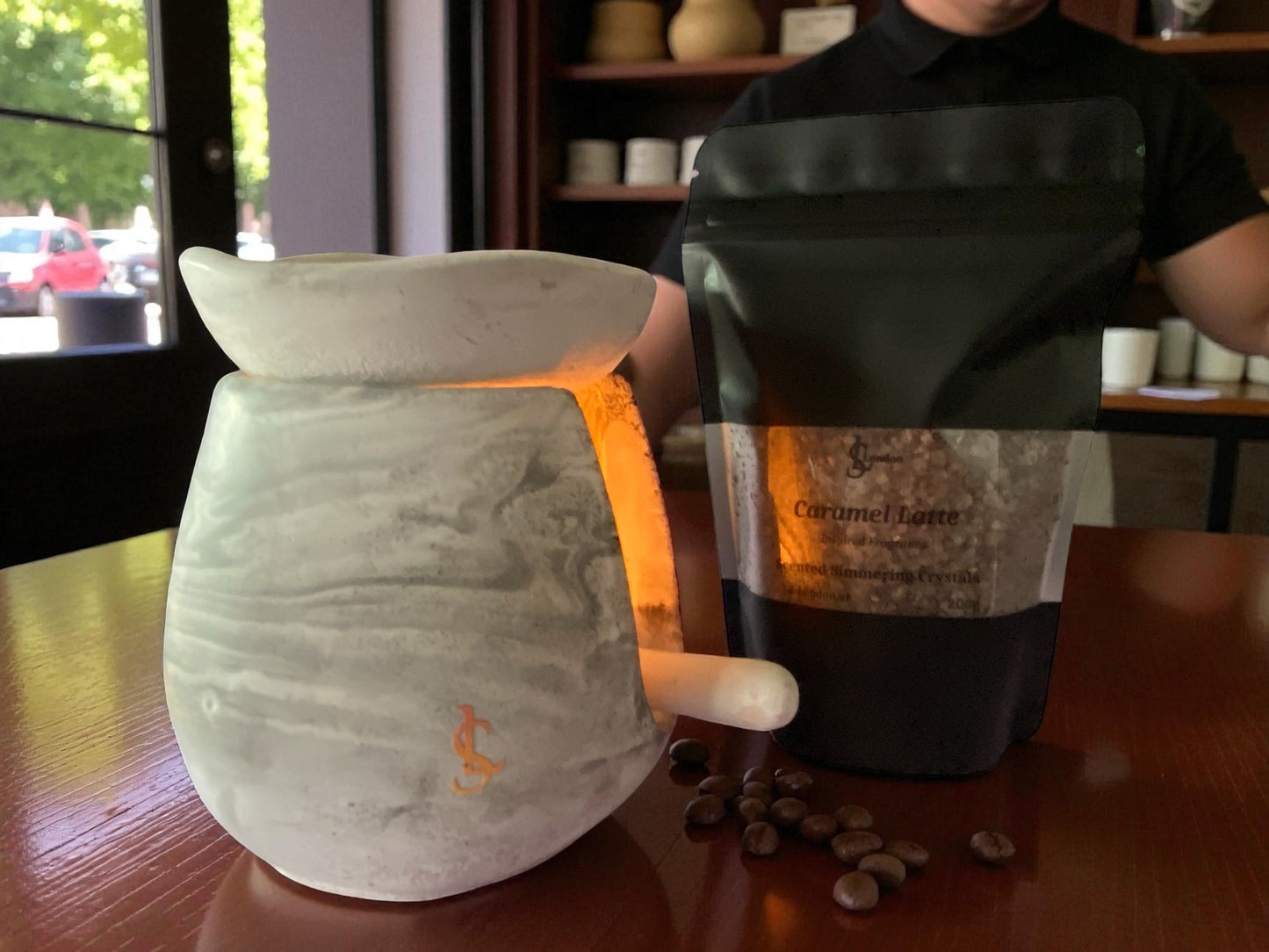 Caramel Latte, Scented Simmering Crystals (Sizzlers)