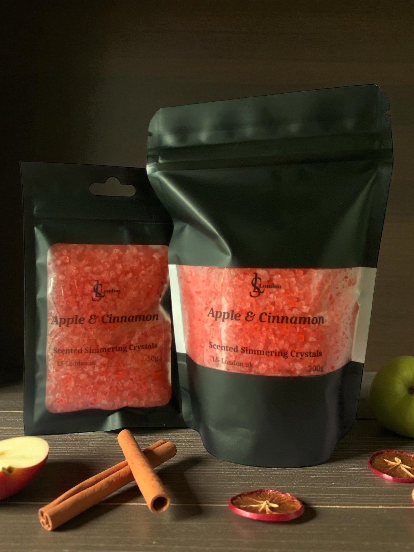 Apple & Cinnamon, Scented Simmering Crystals (Sizzlers)