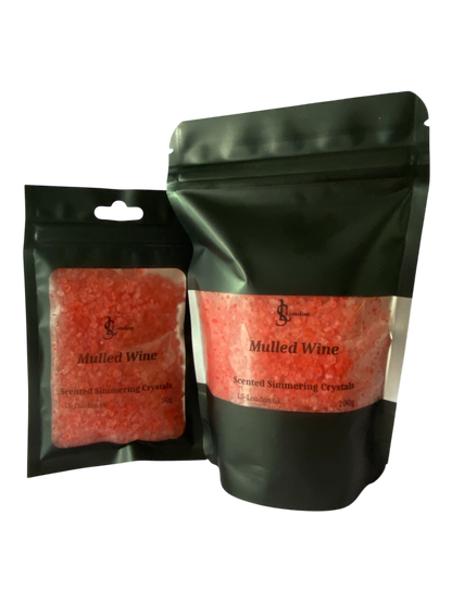 Mulled Wine, Scented Simmering Crystals (Sizzlers)