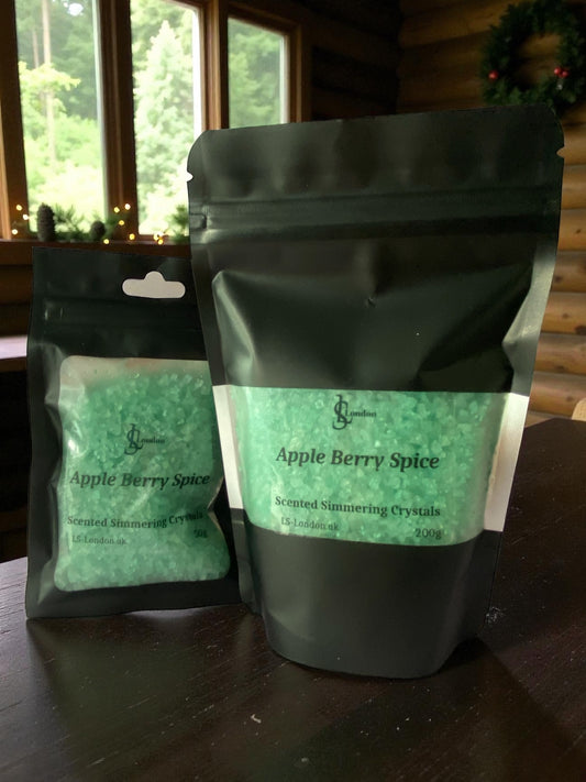 Apple Berry Spice, Scented Simmering Crystals (Sizzlers)