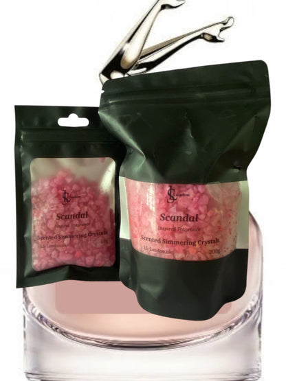 All Female Designer Inspired, Scented Sizzlers (Simmering Crystals) Quick Select