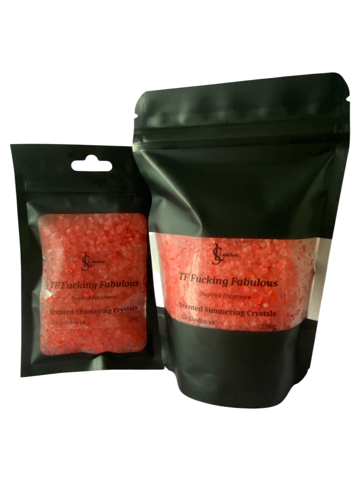 TF Fucking Fabulous Inspired, Scented Simmering Crystals (Sizzlers)