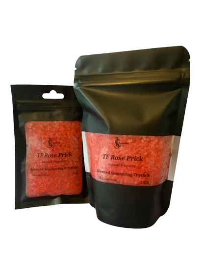 TF Rose Prick Inspired, Scented Simmering Crystals (Sizzlers)