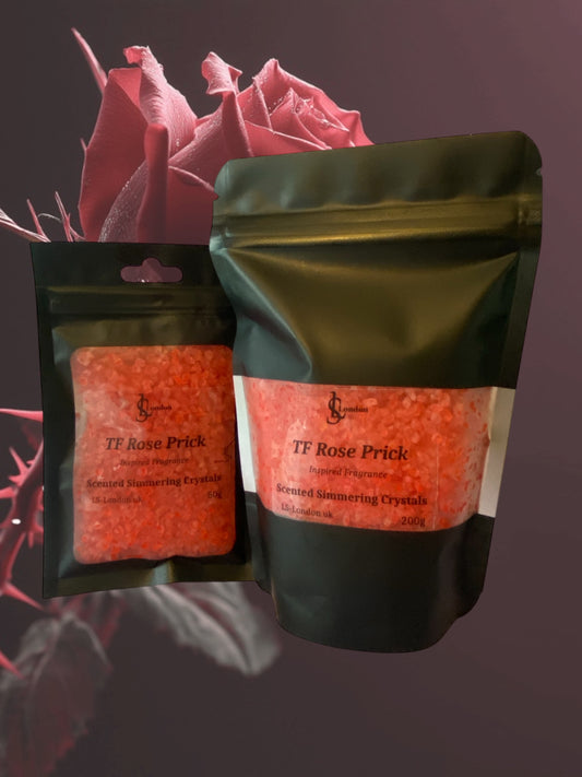 TF Rose Prick Inspired, Scented Simmering Crystals (Sizzlers)