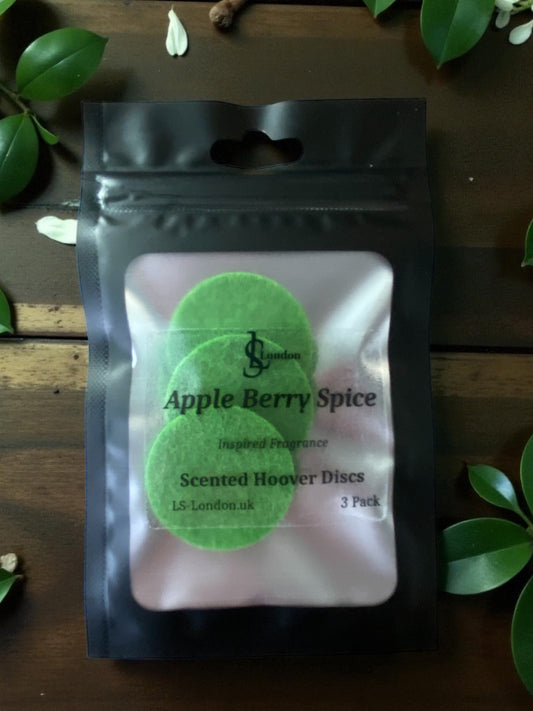 Apple Berry Spice Scented Vacuum Hoover Discs