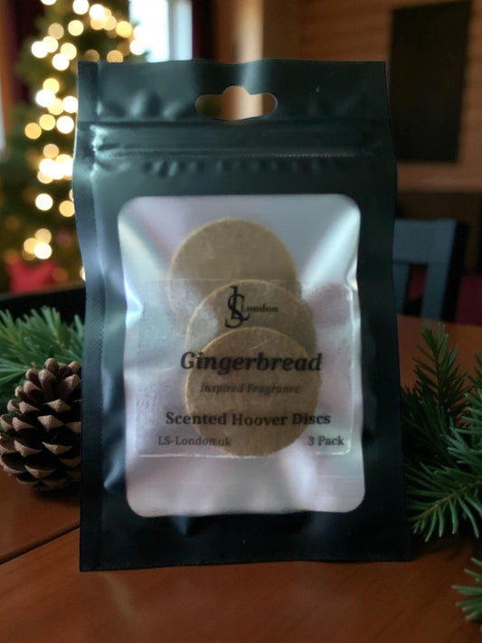 Gingerbread Scented Vacuum Hoover Discs